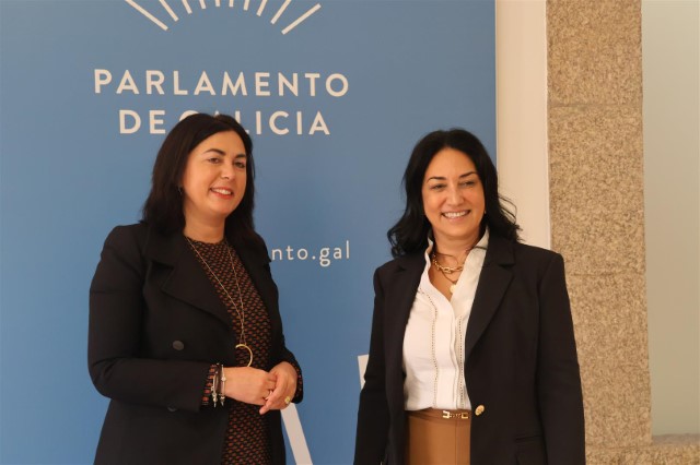 A embaixadora de Turquía visita ao Parlamento de Galicia